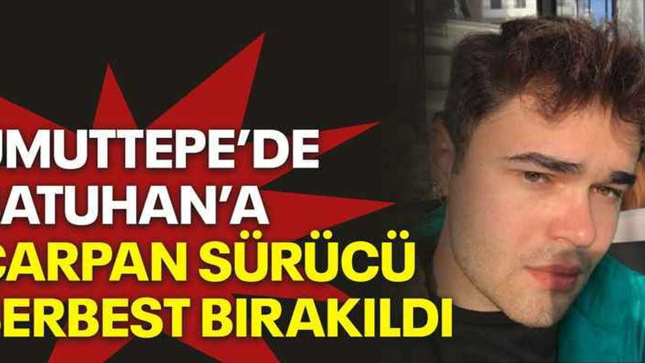 Umuttepe'de Batuhan'a çarpan sürücü serbest bırakıldı